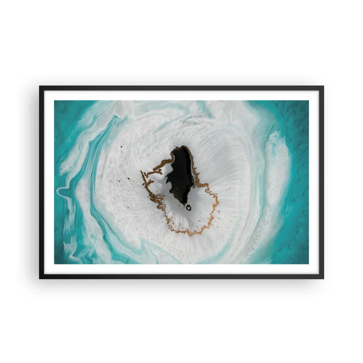 Poster in black frame - Into de Deep - 91x61 cm