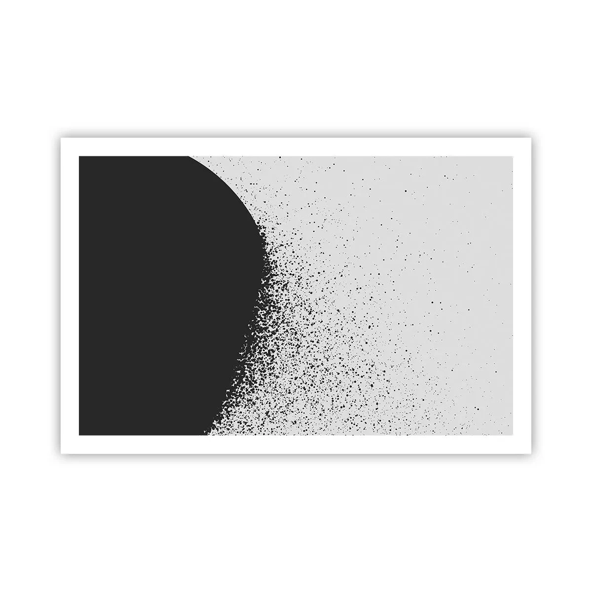 Poster - Movement of Particles - 91x61 cm