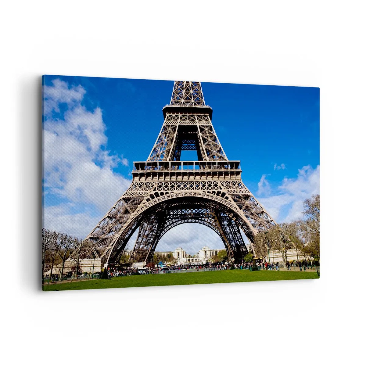 Canvas picture - Whole Paris at Her Feet - 100x70 cm