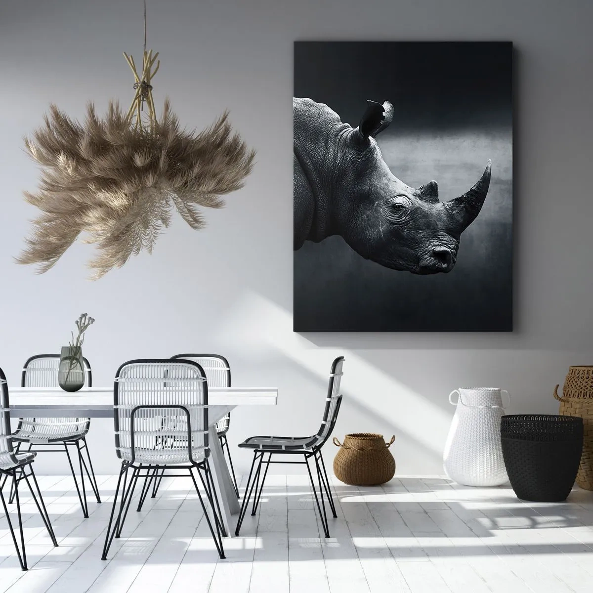 Canvas picture - Right Profile - 45x80 cm