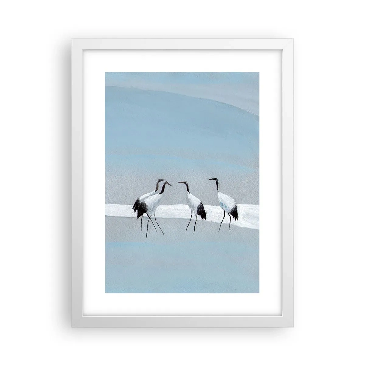 Poster in white frmae - After a Hot Day - 30x40 cm