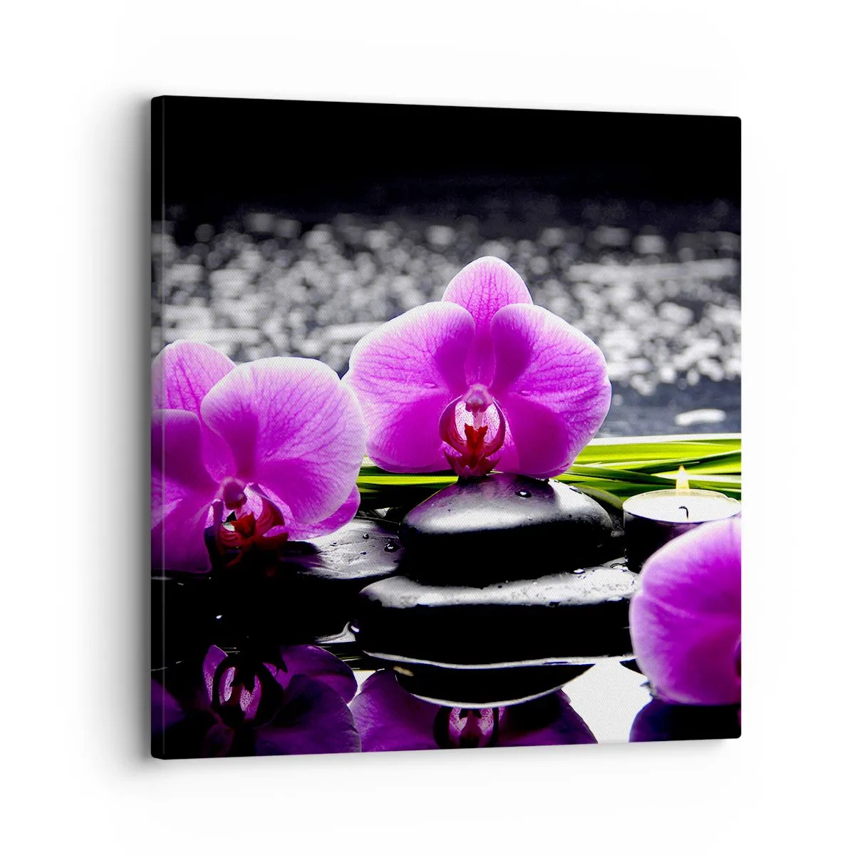 Canvas picture - Drowning in Peace and Quiet - 30x30 cm