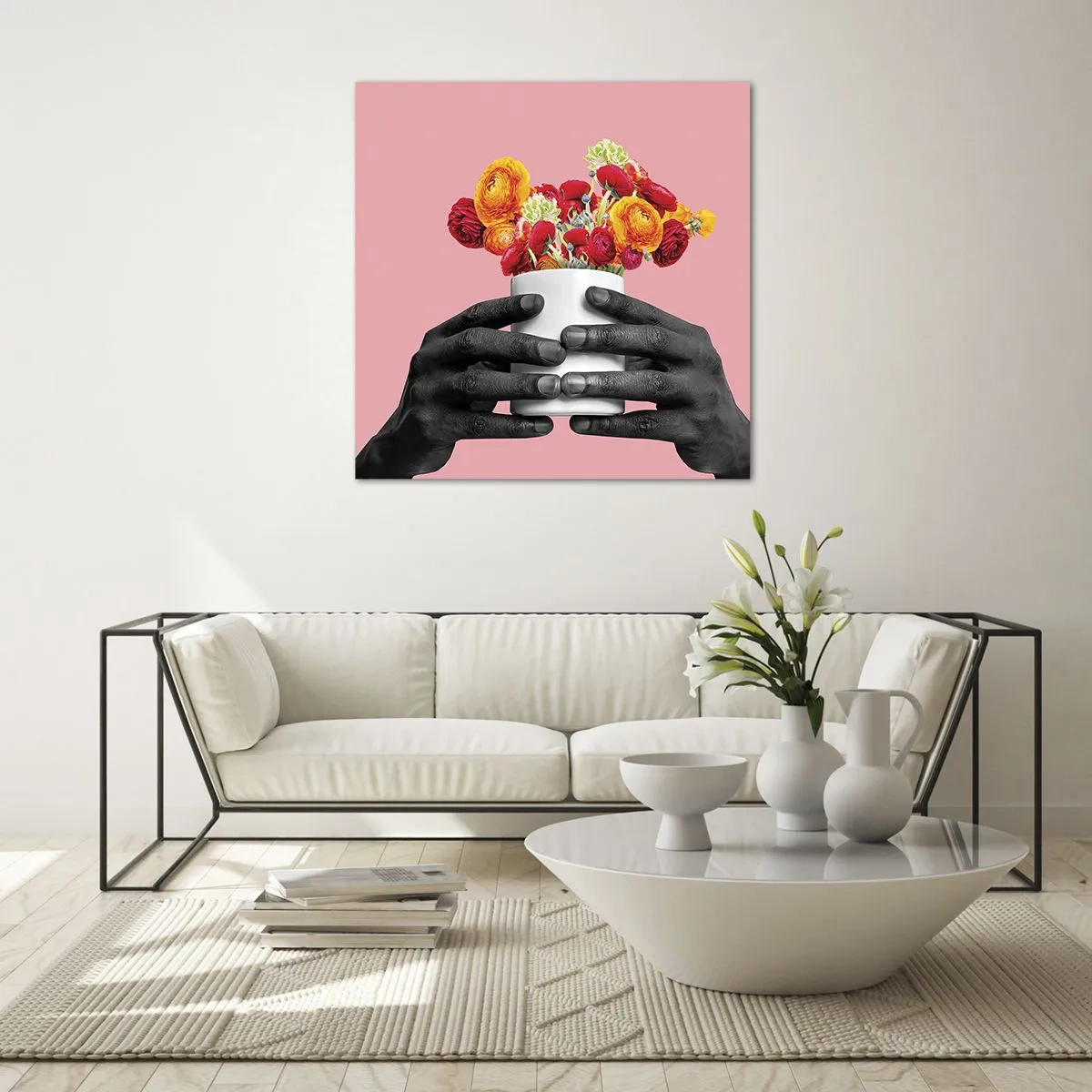 Glass picture - Apotheosis of Life - 70x70 cm