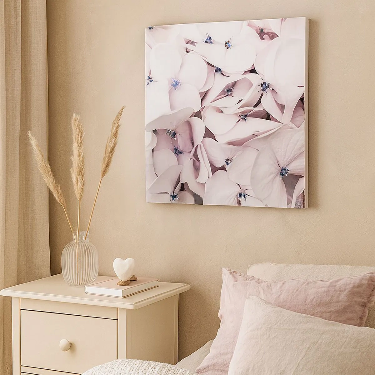 Canvas picture - In the Flood of Flowers - 30x30 cm