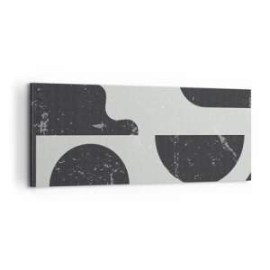 Canvas picture - Composition Above and Under - 100x40 cm