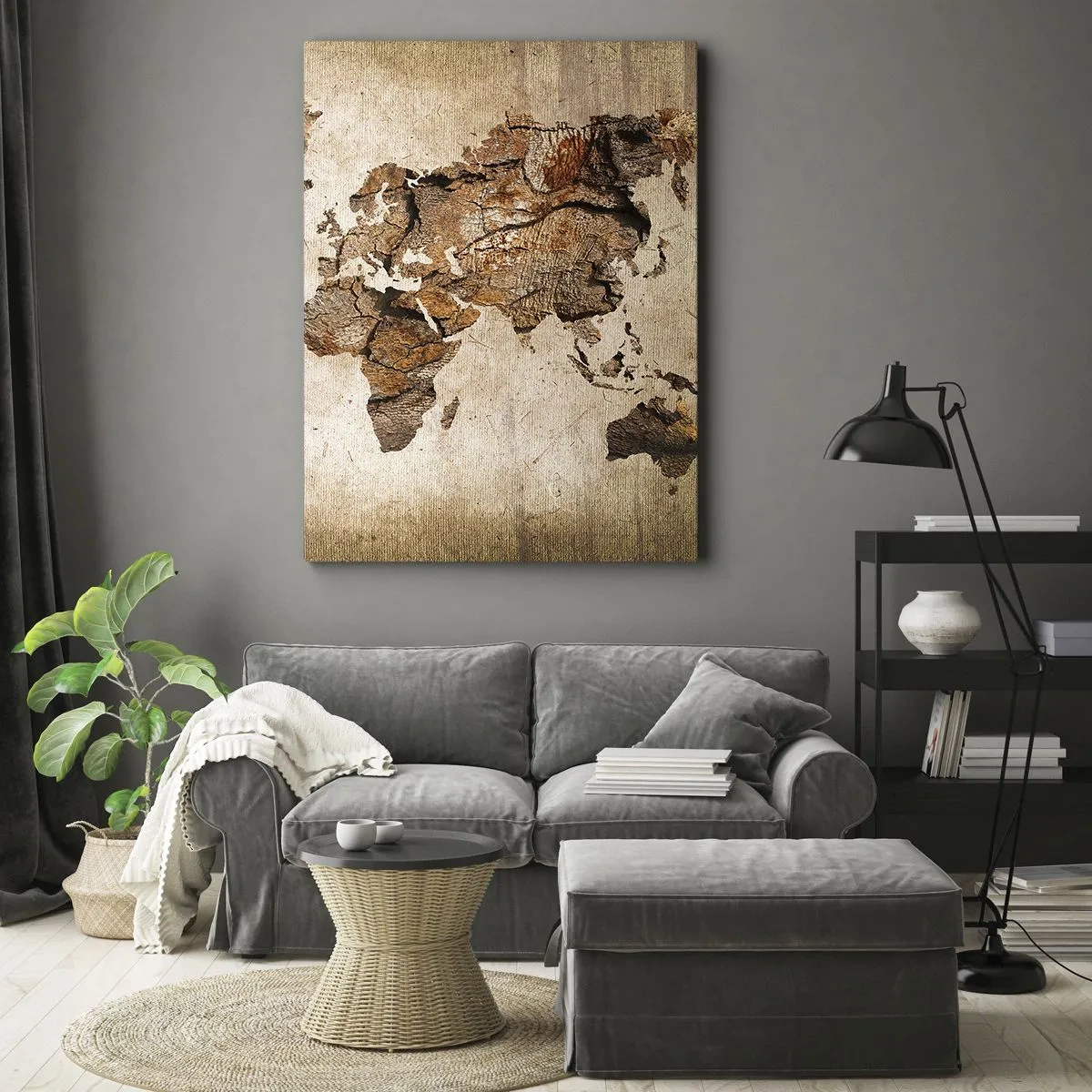 Canvas picture - Discovery of the World - 50x70 cm