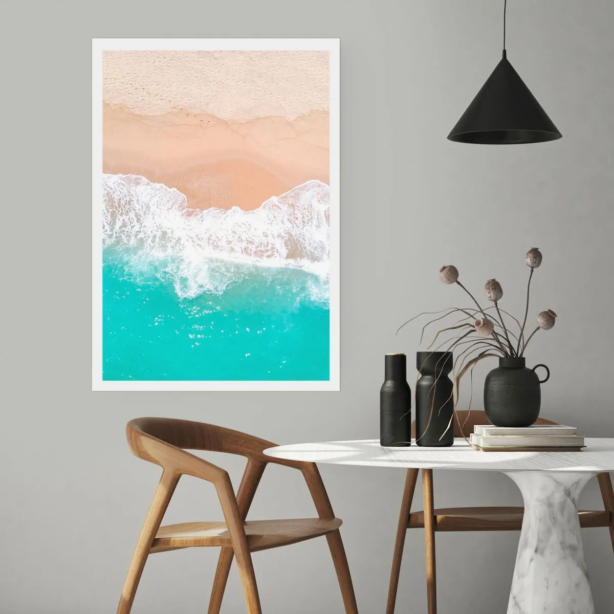 Poster - Touch Full of Caress - 40x50 cm
