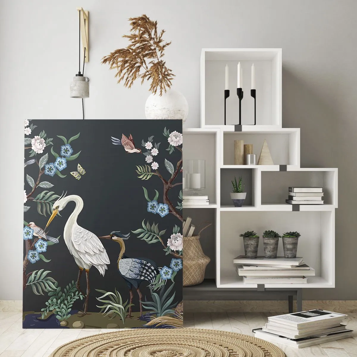 Glass picture - Bird Truth - 80x120 cm