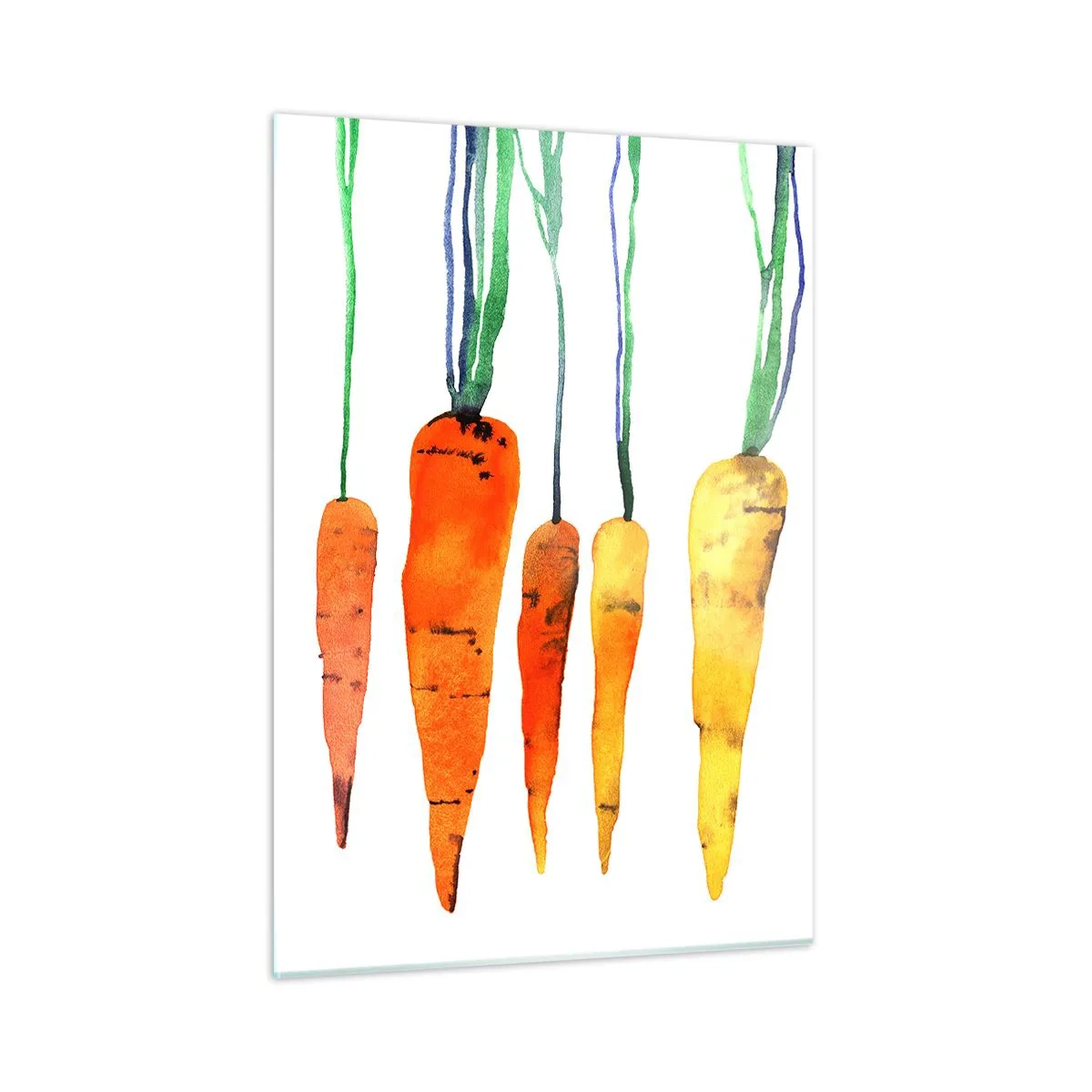 Glass picture - Beauty of Common Carrot - 50x70 cm