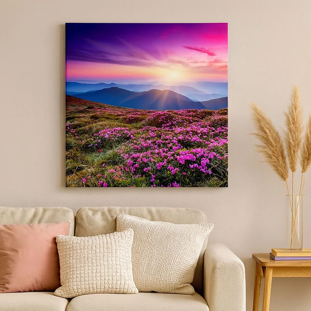 Canvas picture - Smells Strongly of Herbs - 30x30 cm