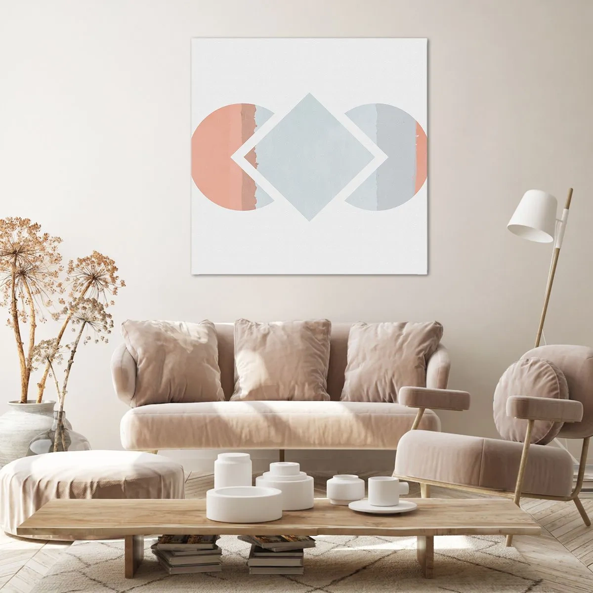 Canvas picture - Situation Is Clear - 60x60 cm