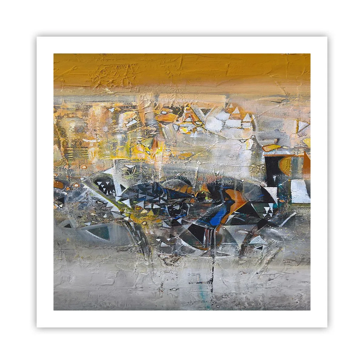 Poster - All Will Work out - 60x60 cm