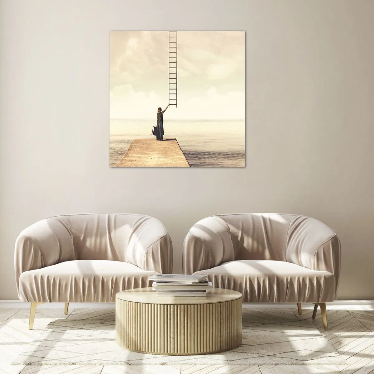 Glass picture - Magical Trip - 50x50 cm