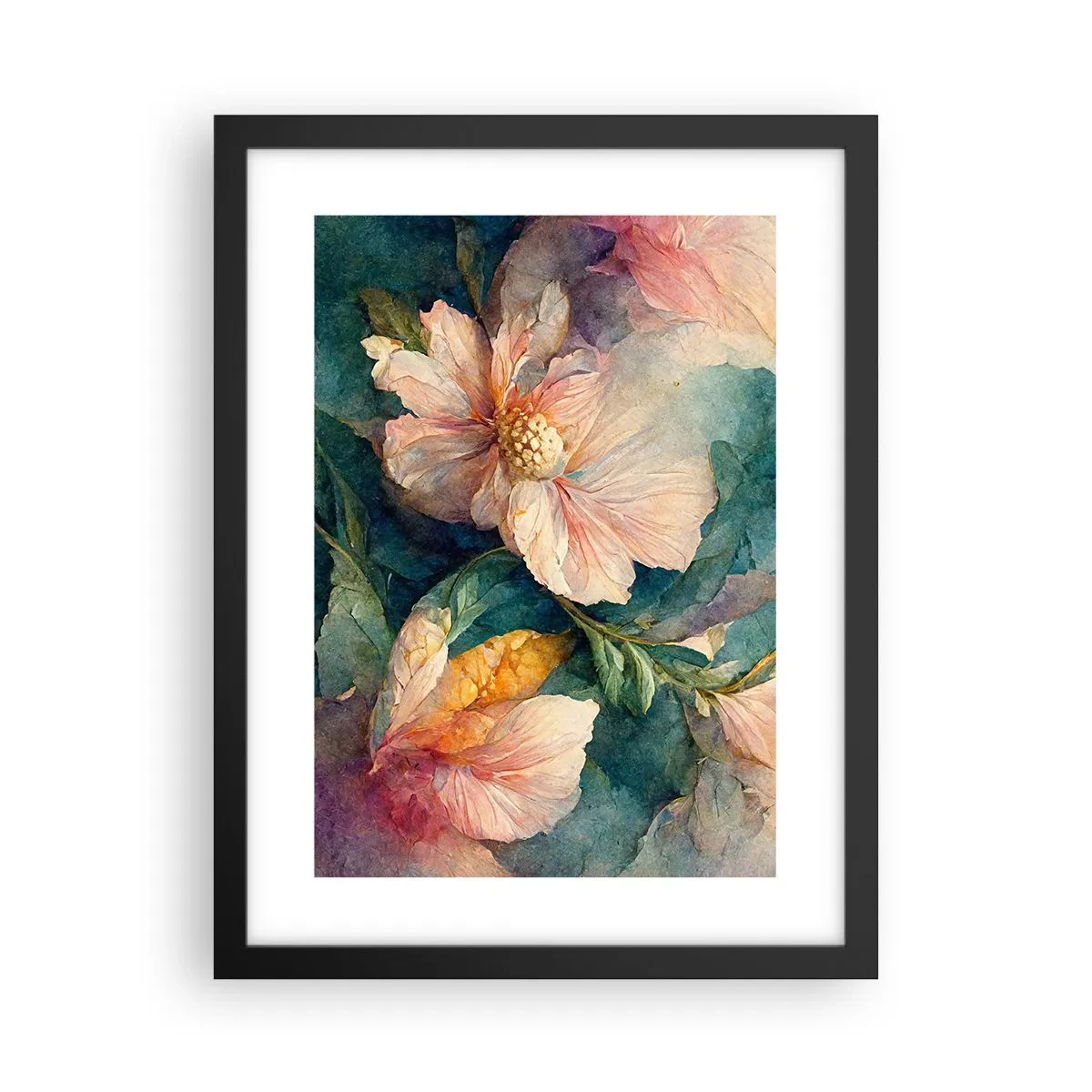 Poster in black frame - Sheer Subtelty - 30x40 cm