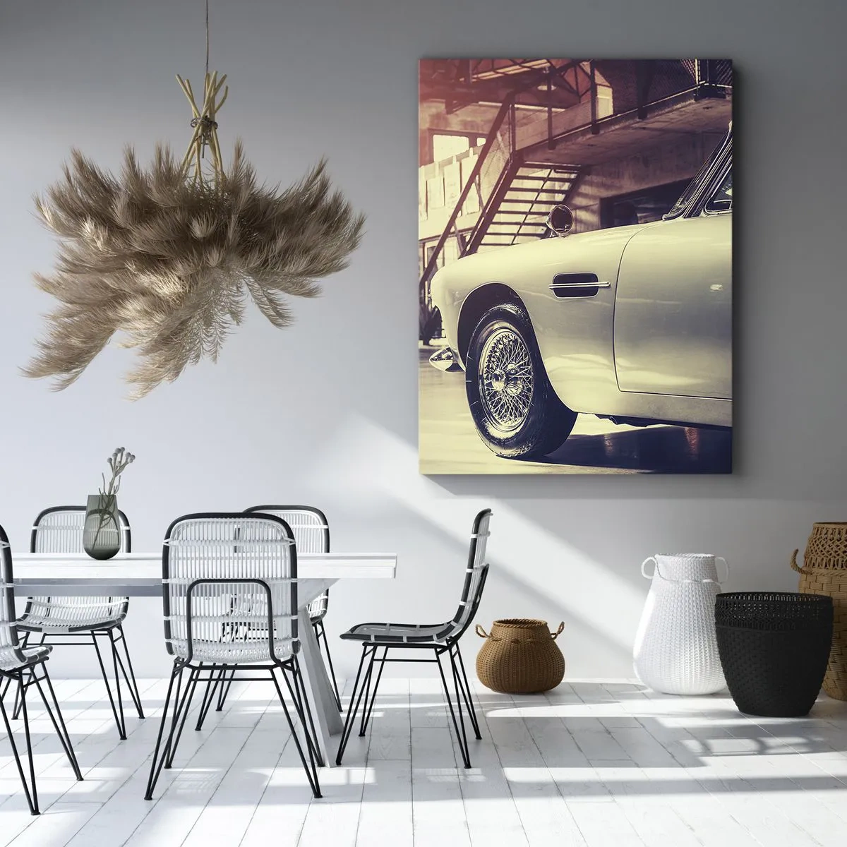 Canvas picture - Classics Never Gets old - 55x100 cm