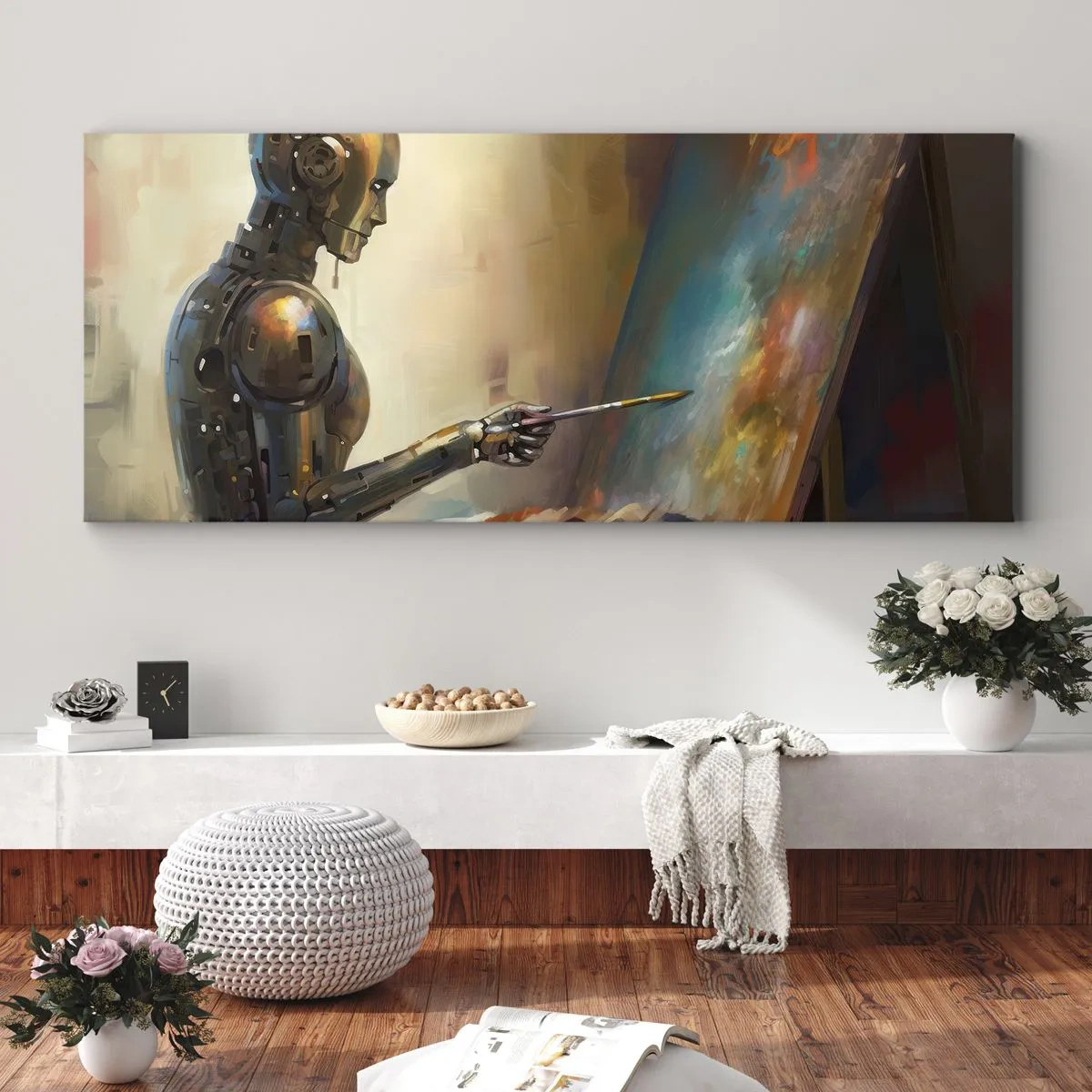 Canvas picture - Art of the Future - 120x50 cm
