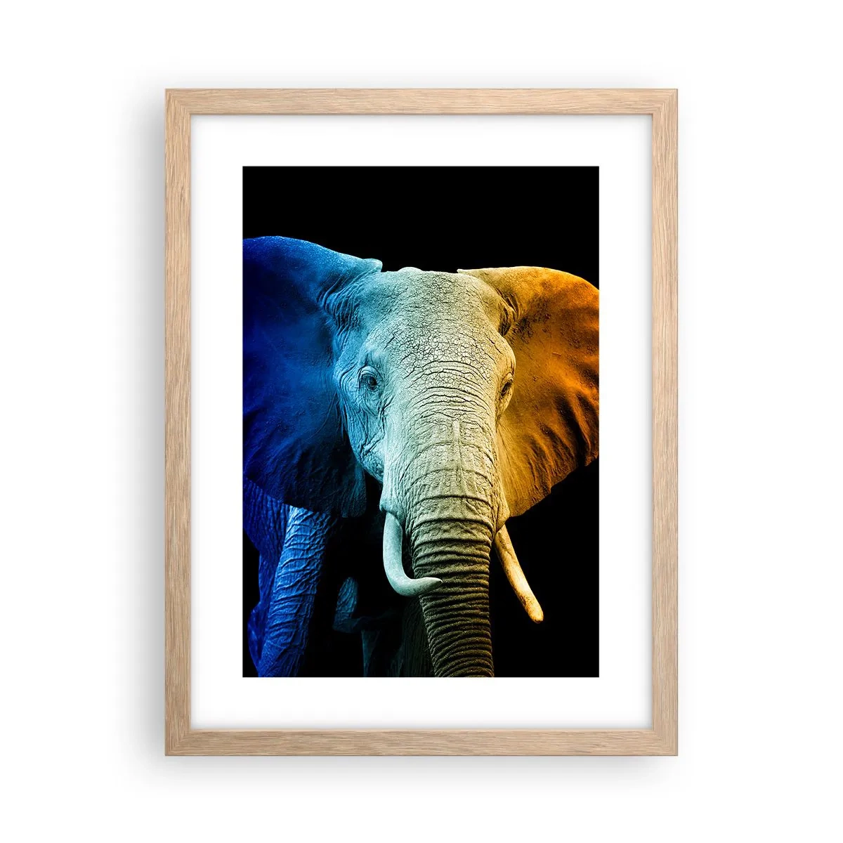 Poster in light oak frame - Eccentric, Not a Weirdo - 30x40 cm