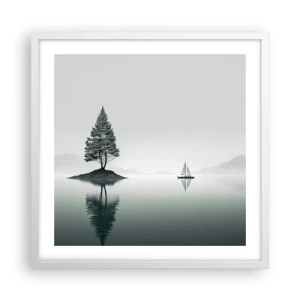 Poster in white frmae - Daydreaming - 50x50 cm