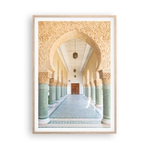 Poster in light oak frame - From Scheherazade's Tale - 70x100 cm