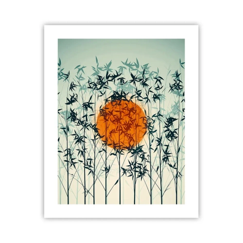 Poster - Japanese Sun - 40x50 cm