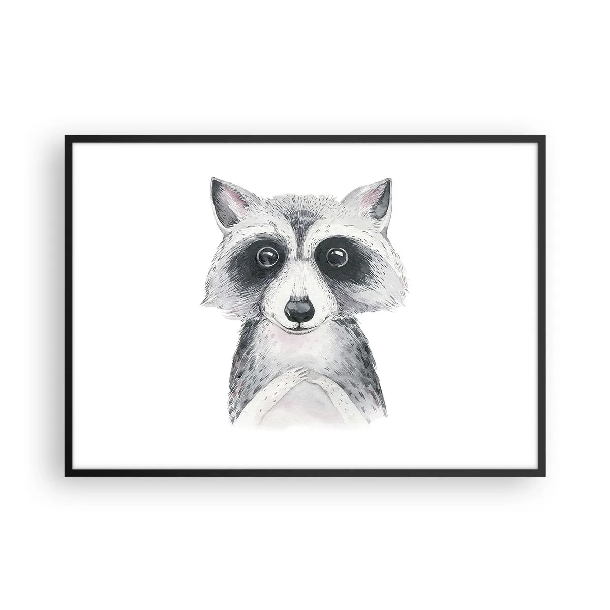 Poster in black frame - Emotional Moment - 100x70 cm