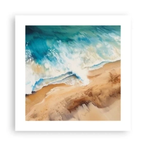 Poster - Returning Wave - 40x40 cm