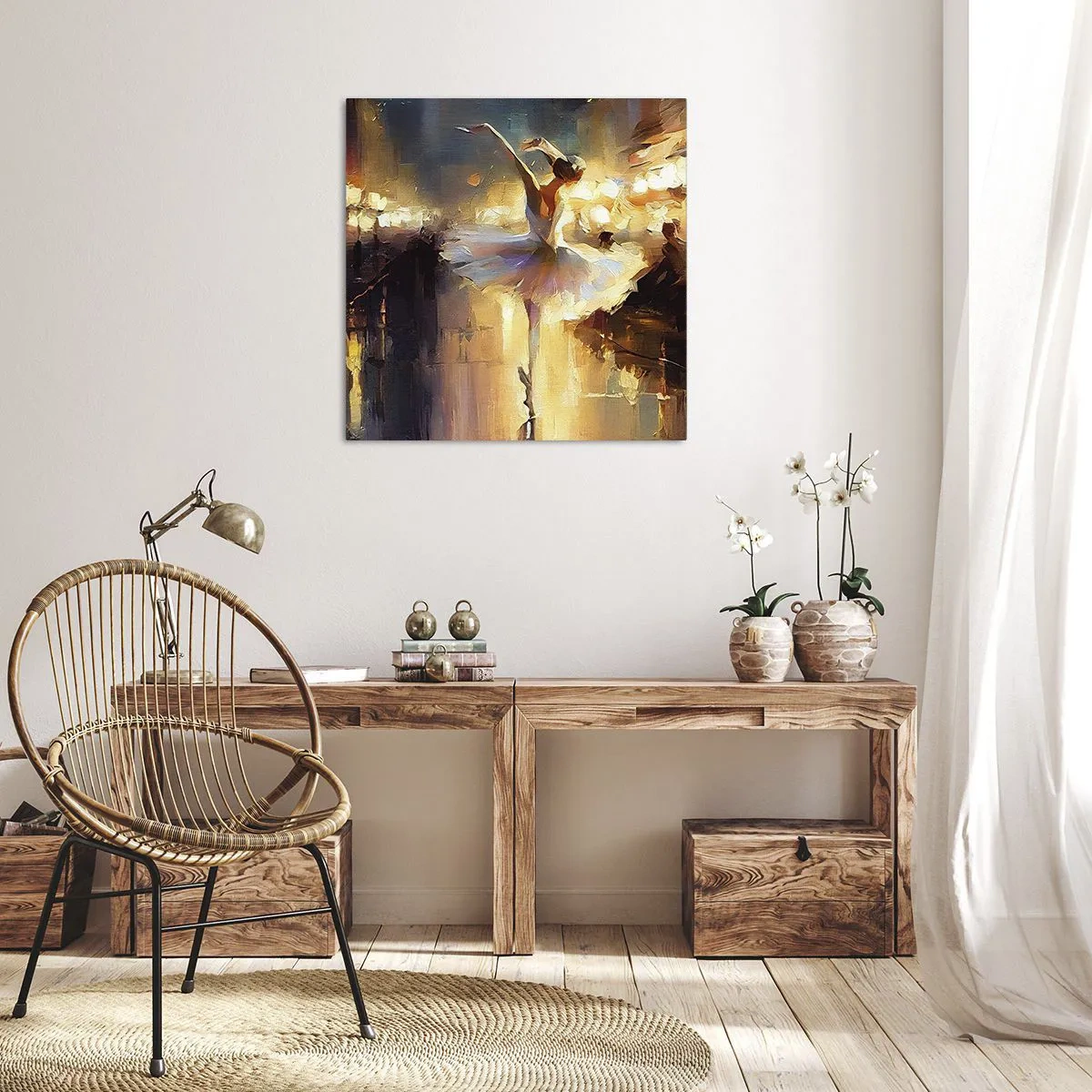 Canvas picture - Miracle on the Street - 70x70 cm