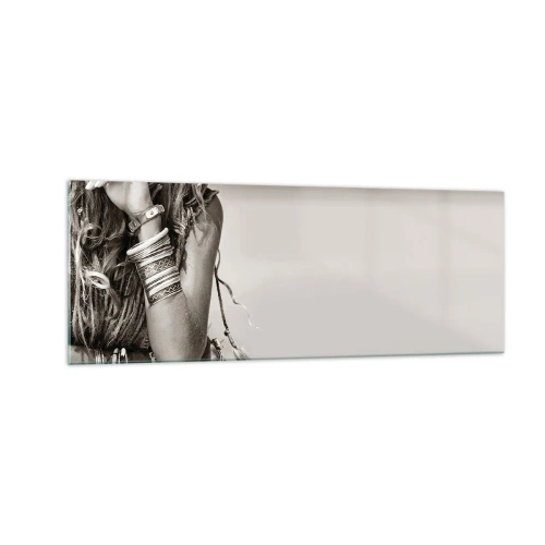 Glass picture - Like a Girl - 140x50 cm