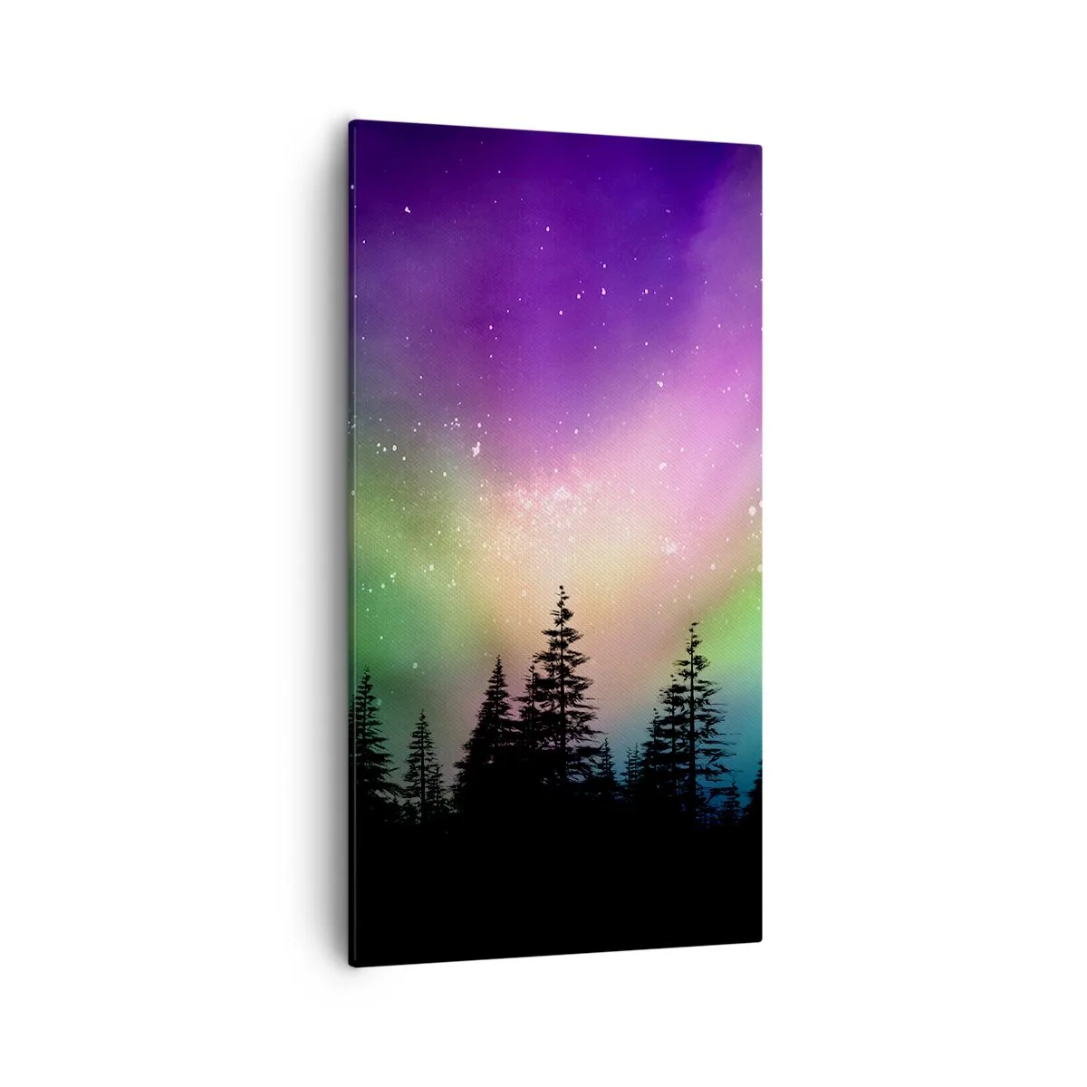 Canvas picture - White Magic - 55x100 cm