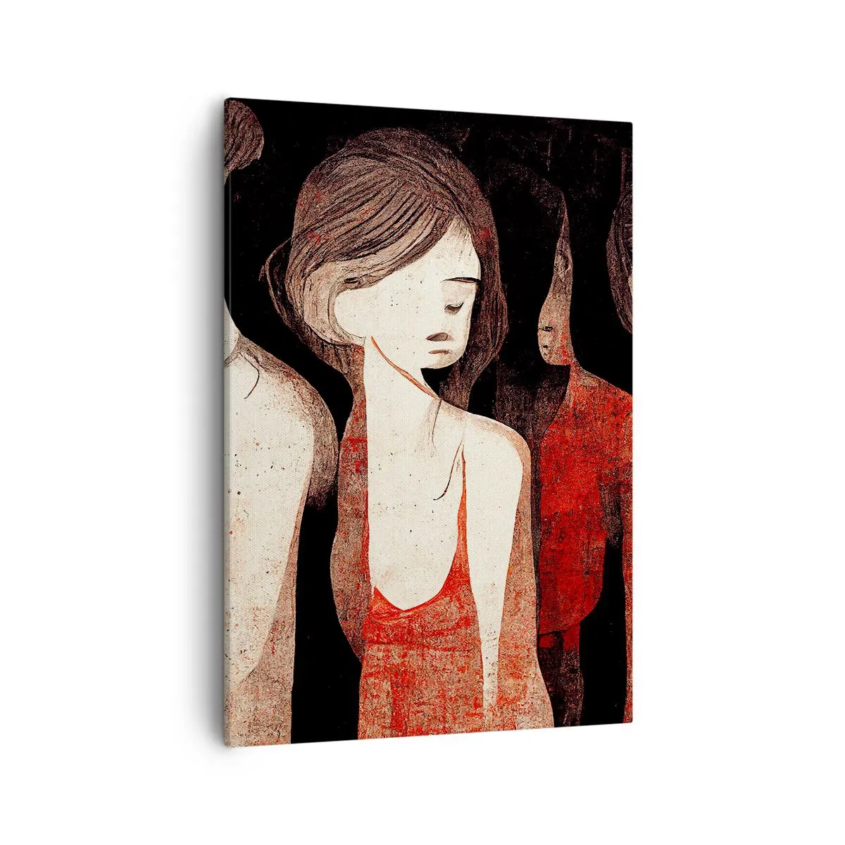Canvas picture - Madonnas from Darkness - 50x70 cm