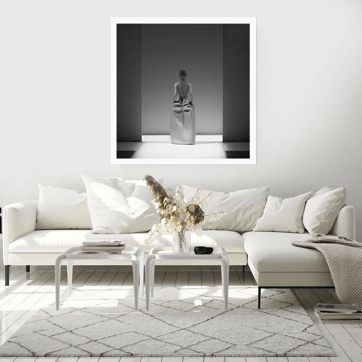 Poster - Refined Simplicity - 40x40 cm