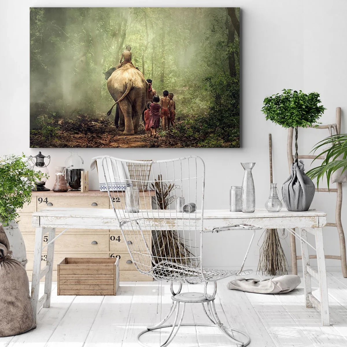 Canvas picture - New Jungle Book - 100x70 cm
