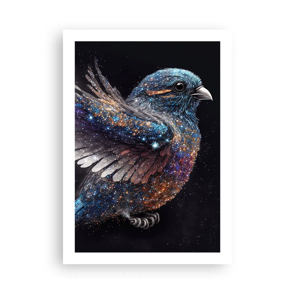 Poster - Diamond Sparrow - 50x70 cm