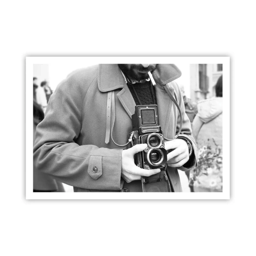 Poster - In Retro Style - 100x70 cm