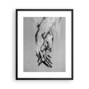 Poster in black frame - The Beginning… - 40x50 cm