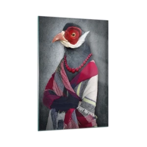 Glass picture - What Am I Doing?! - 70x100 cm