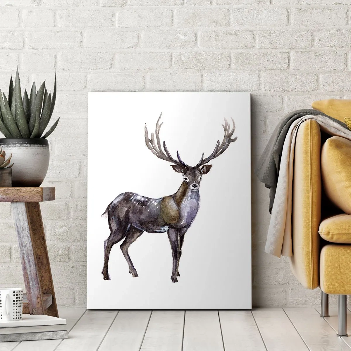 Canvas picture - King of Northern Forest - 50x70 cm