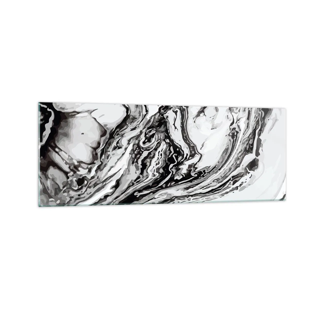 Glass picture - At the Beginning There Was Chaos - 140x50 cm