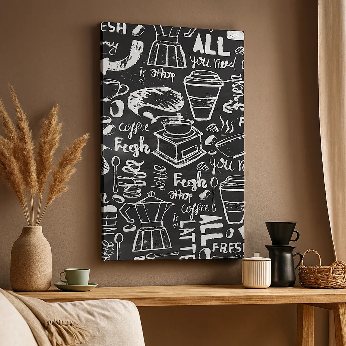 Canvas picture - All You Need Is… - 50x70 cm
