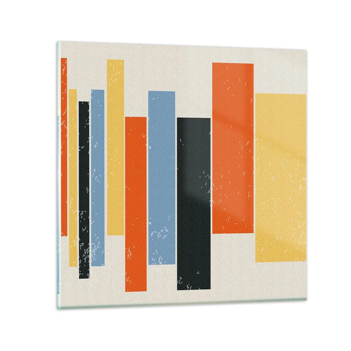 Glass picture - Notation of Music - 60x60 cm