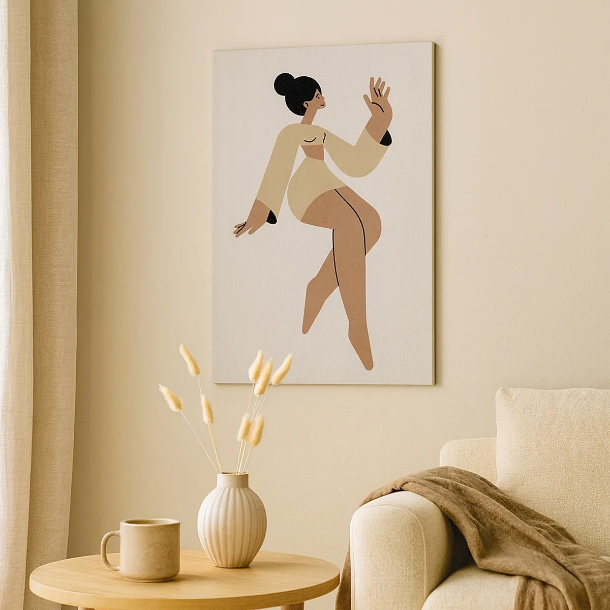 Canvas picture - Shape of Grace - 50x70 cm