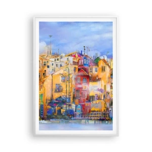 Poster in white frmae - We Are Together - 70x100 cm