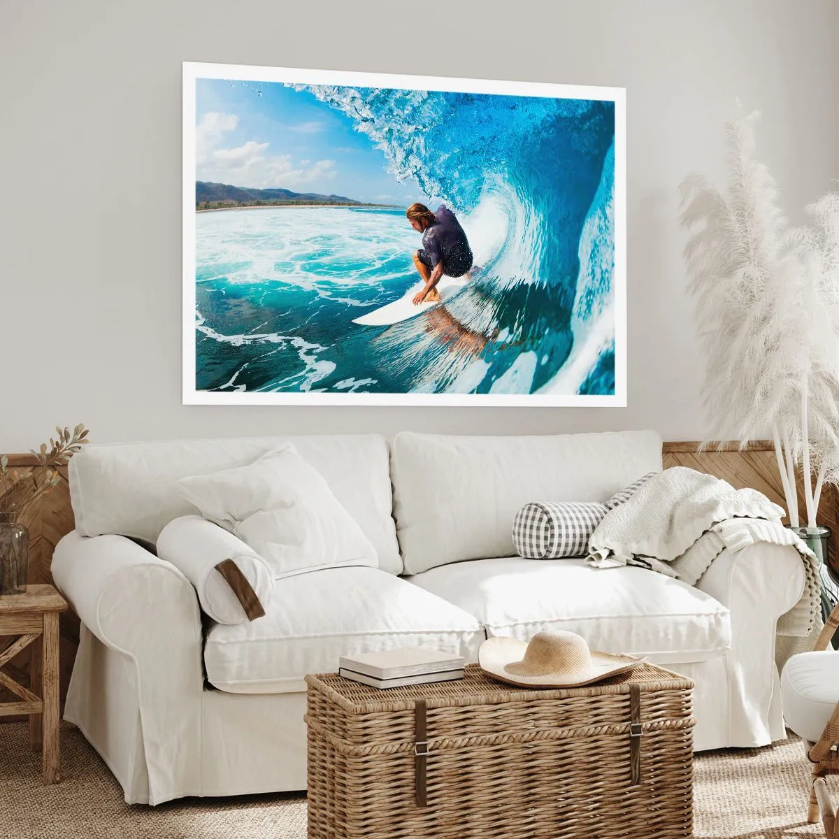 Poster - Dancing with Waves - 70x50 cm