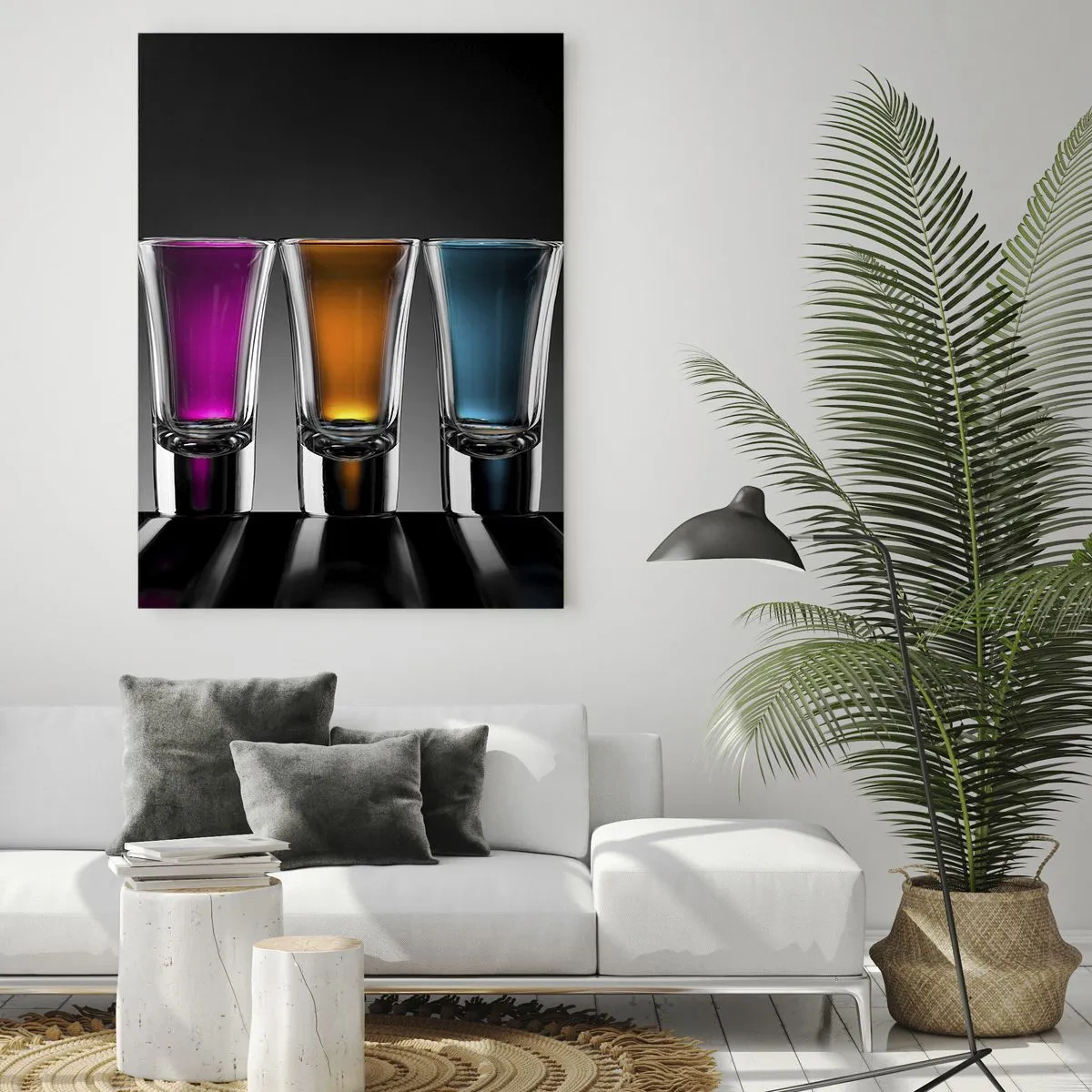 Glass picture - Colours of Joy - 70x100 cm