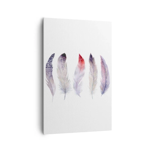 Canvas picture - Delicate Like Pink Fog - 80x120 cm