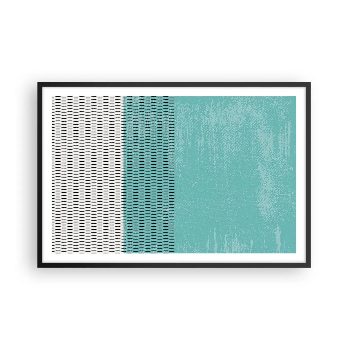 Poster in black frame - Balanced Composition - 91x61 cm