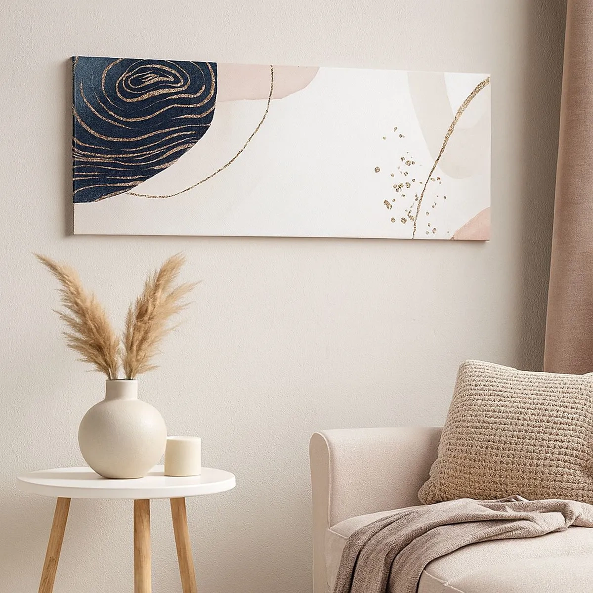 Canvas picture - Everything Flows - 100x40 cm