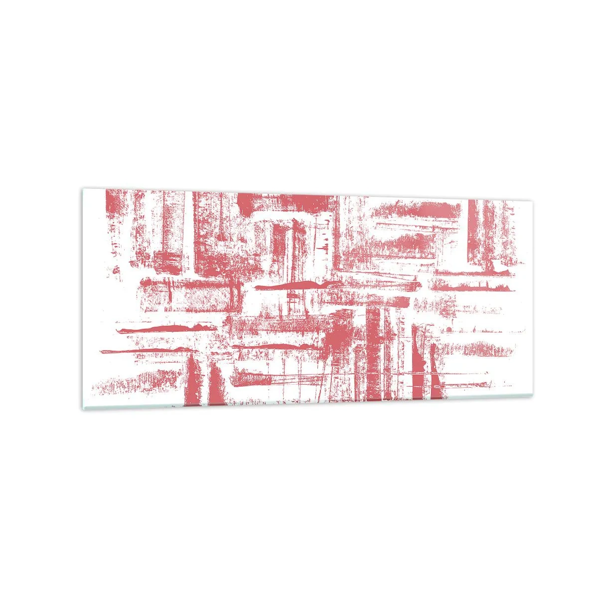 Glass picture - Red City - 120x50 cm