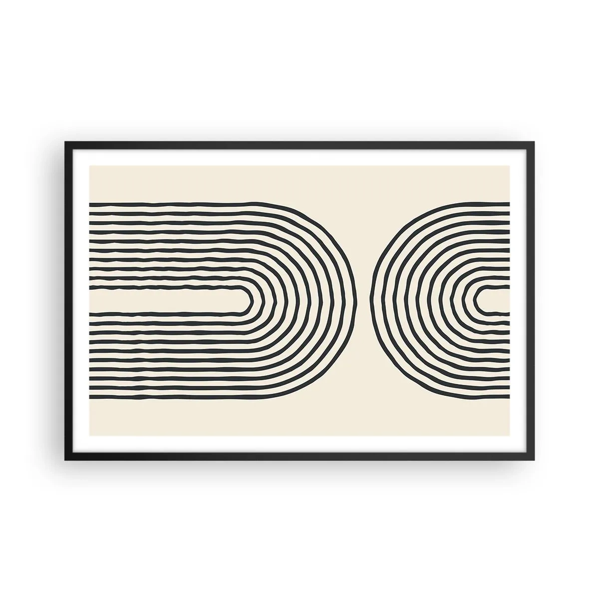 Poster in black frame - In One Moment… - 91x61 cm