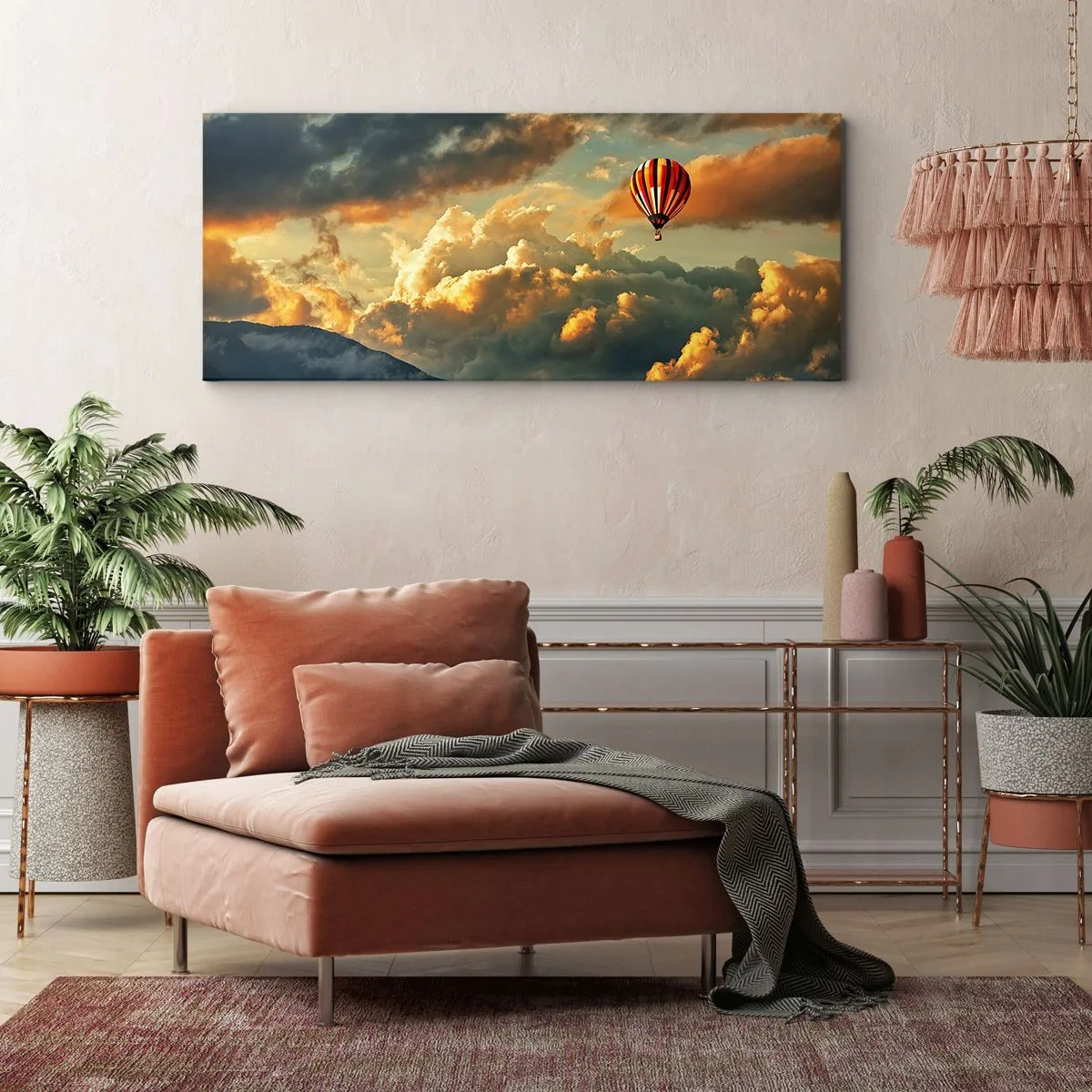 Canvas picture - I Like Flying - 160x50 cm